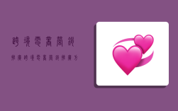 跨境电商营销推广,跨境电商营销推广方案