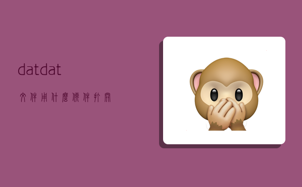 dat,dat文件用什么软件打开-图1
