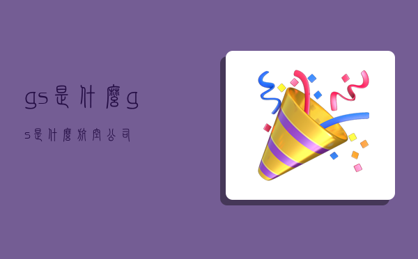 gs是什么,gs是什么航空公司-图1